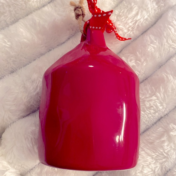 Rae Dunn Red Santa Mini Christmas Birdhouse - Picture 4 of 7